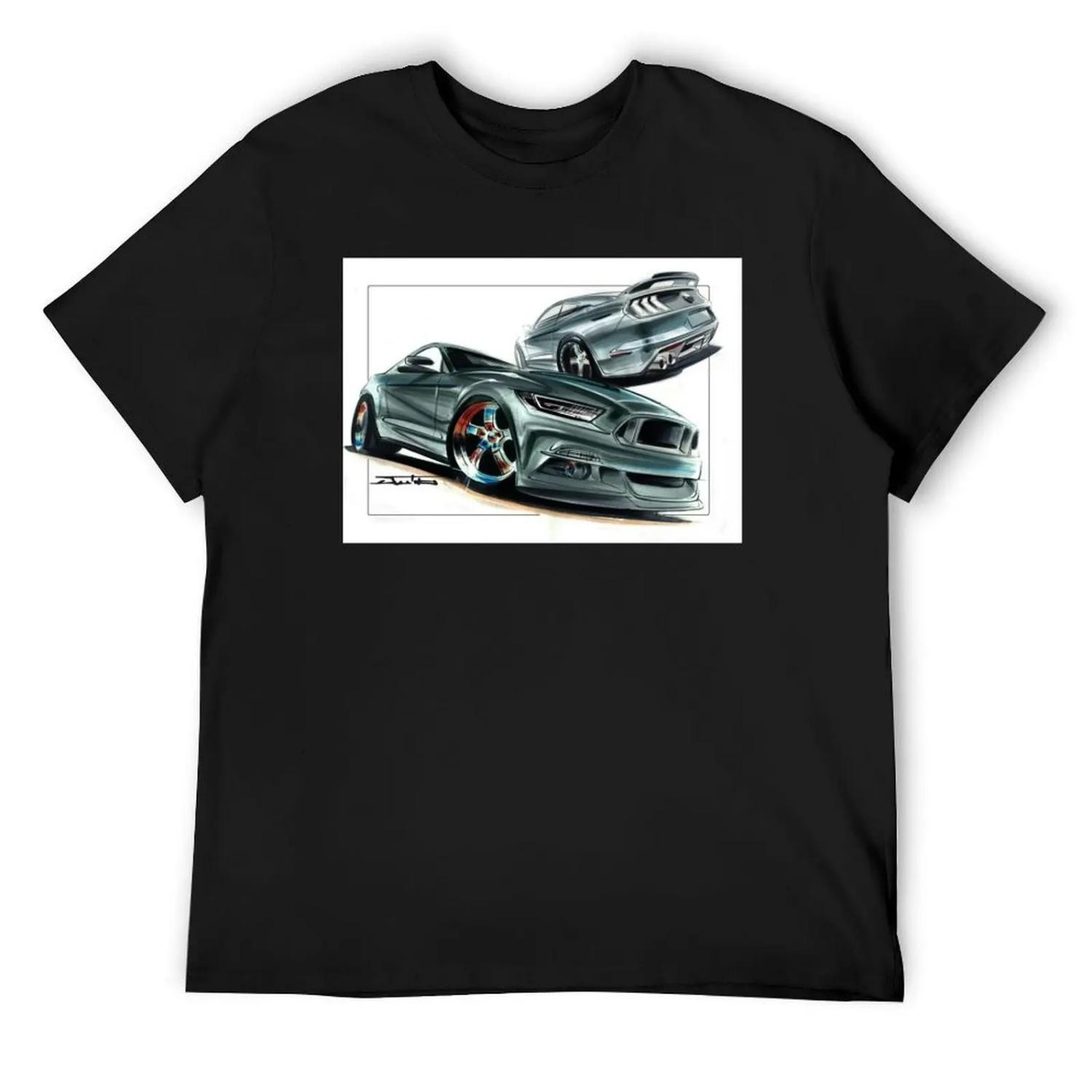 

American Horse #001 T-Shirt plain blue lock anime clothes clothes for men XXXXXL