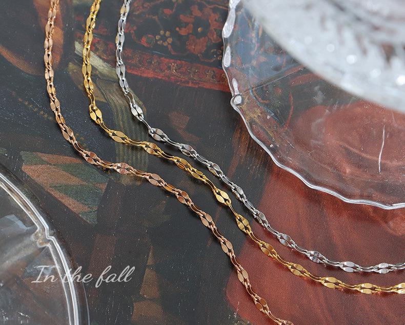 Cute Fish Mouth Chain Anklet, Versatile Titanium Steel with 18K Gold Plating, Non-fading Foot Jewelry for Summer Beachwear S087.