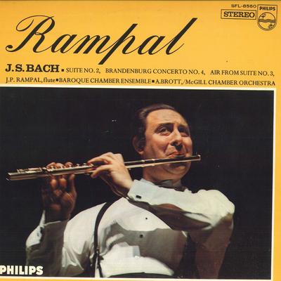 LP Record JEAN-PIERRE RAMPAL - Rampal's Art Volume 2 - Bach Master SFL8560 PHILIPS Japan Classical Used
