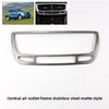 1x Center Dashboard Outlet Air Vent Decoration Frame For VAUXHALL For MOKKA 2013 2014 2015 2016 Interior Accessories