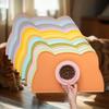 Pet Waterproof Mat Dog Cat Bowl Mat Silicone Non-slip Pet Feeding Mat Dog Eating Bowl Tray Cushion
