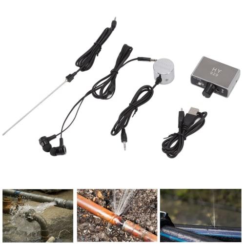 Cakey Pipe Leak Detector, Leak Detection, Underground Water Pipe Leak Monitoring, Indoor/Outdoor Use, High Sensor, Water Pipe Leak Detector for Pipeli