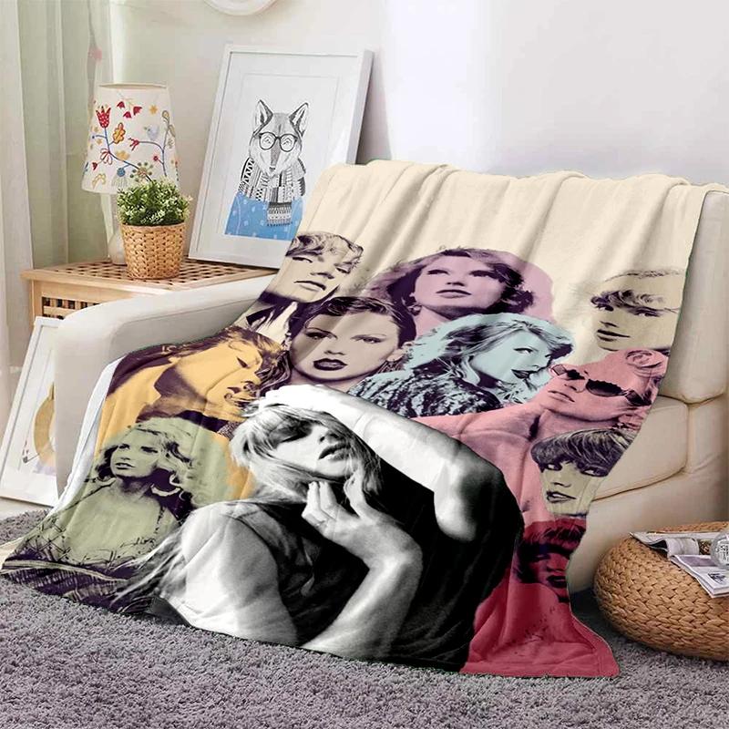 3D S-Swift Fashion Blanket,Soft Throw Blanket for Home Bedroom Bed Sofa Picnic Travel Cover Blanket Kids Gift