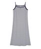Metapeo Met Striped Bustier Dress Vacation Navy