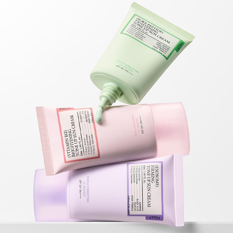 FULLY Pore Peptide Tightening Tone Up Sun Cream SPF 50+ PA++++ 50ml