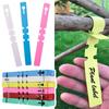 100PCS Waterproof Plant Markers Plastic Plant Hanging Tags Gardening Plant Marker Label Tools Garden Pots & Planters Supply
