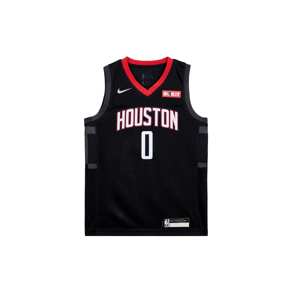 Nike NBA Russell Westbrook Houston Rockets Statement Edition Swingman Fan Jersey Unisex Jersey Black 9Z2B7BZ3W-ROCKETS