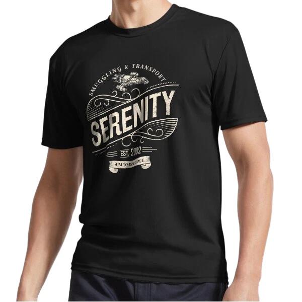 New Serenity Smuggling and Transport Active Logo T-Shirt Funny Size S to 5XL XL