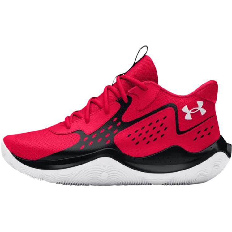 Under Armour Jet 23 Mid top Children s Basketball Shoes Red Teenagers 3026635-600 38