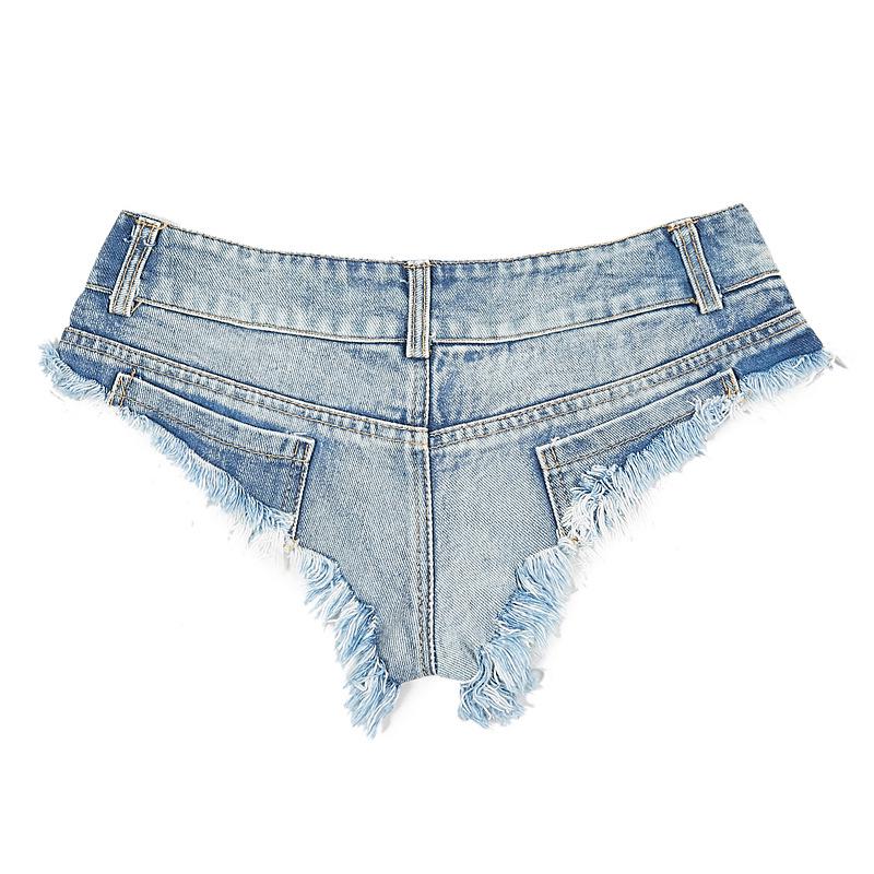 Meileya Estate Sexy Pantaloncini di Jeans Super Corti da Donna per Nightclub