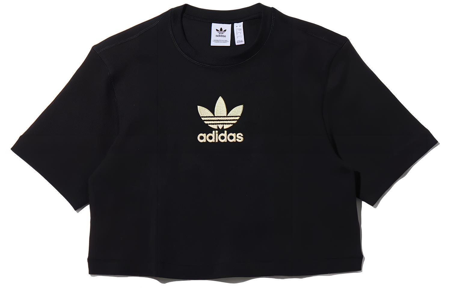 Adidas Originals T Shirt Women s Black FM2630 36