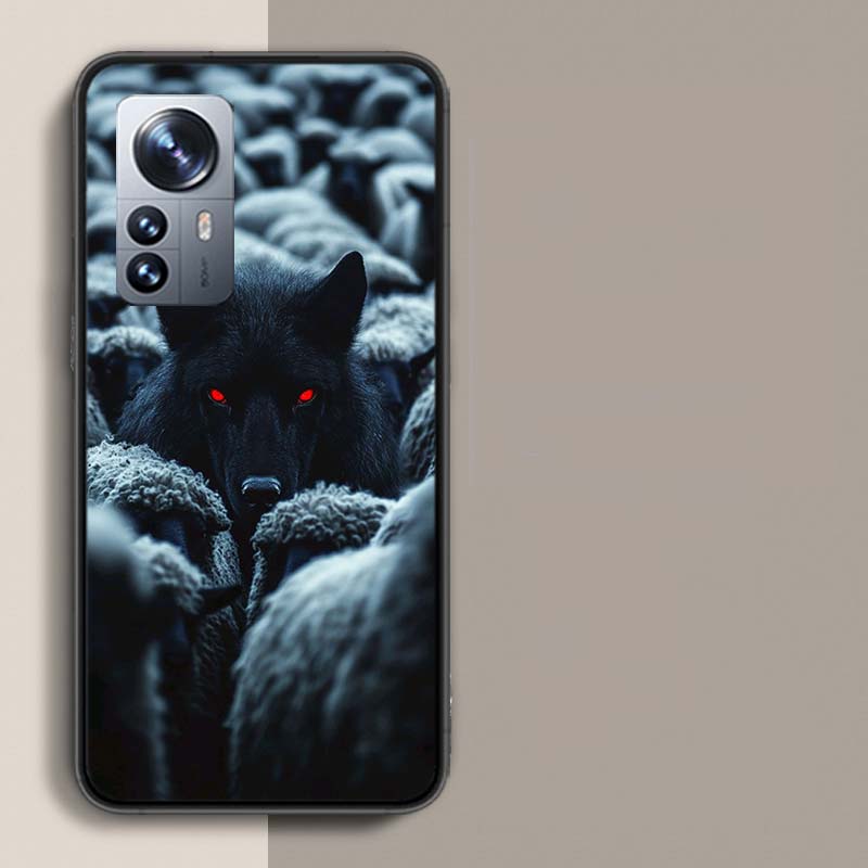

A Wolf in Sheep’s Clothing Phone Case For Xiaomi Mi 14 14T 15 15T Poco F7 Ultra M8 M7 M6 M4 M3 X7 X6 X4 Pro M5S 12T 10T Pro 12S Xiaomi Poco M3 Pro5G