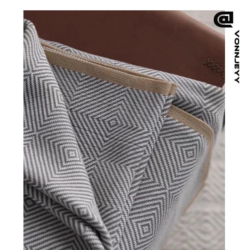 UOSU Geometrisches Muster Kuscheldecke