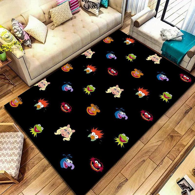 Muppets Carpet Rug for Living Room Bedroom Home Sofa Decoration,Kids play Nonslip Floor Mat