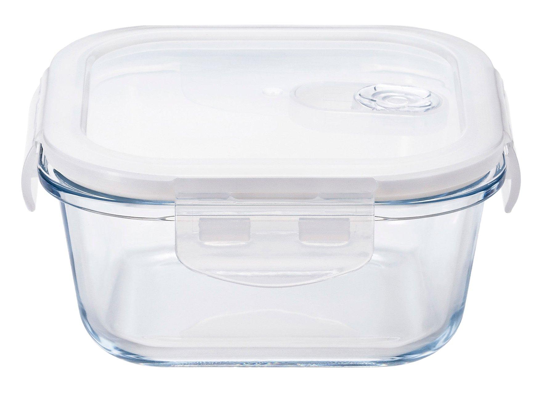 

ADERIA Cookrock Square 500WT 500ml Microwaveable Storage Container Glass Canister Sealed Container with Seasoning Jar Sealed Coffee Beans H8761