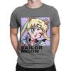 Usagi Tsukino Purple Funny 100 Cotton TShirt Tsukino Usagi Tees Tops For Unisex