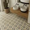 Decorative Porcelain Stoneware Tile Patchwork Victorian Elmer 20X20 Cm Gat. AND