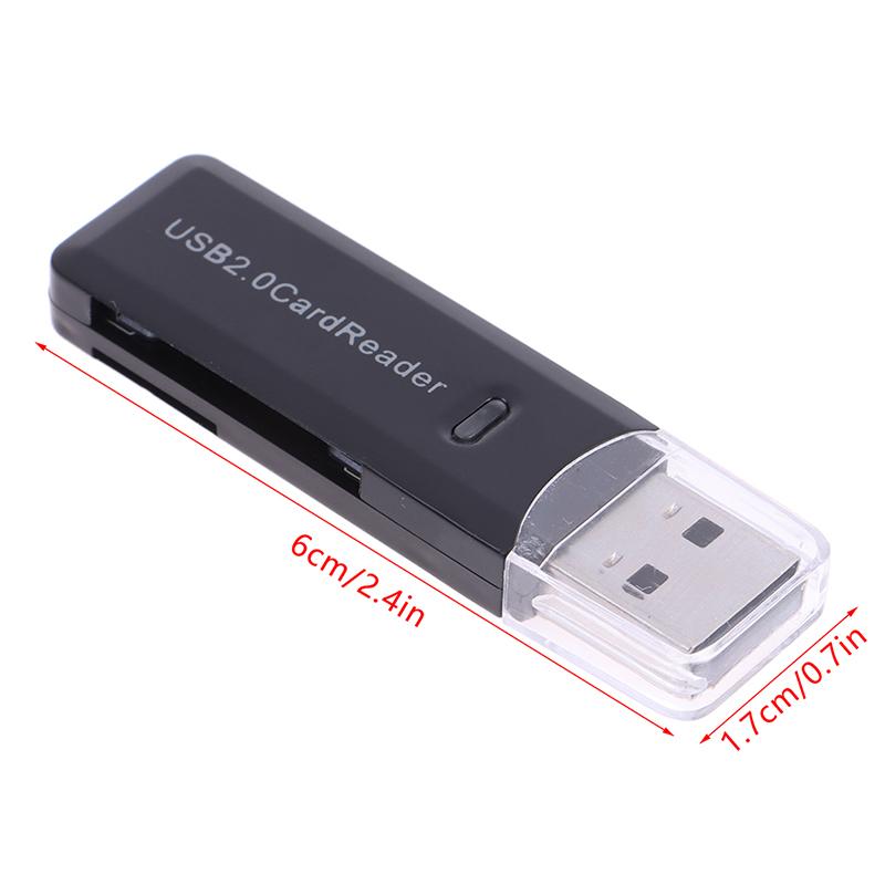 Usb Card Reader 3.0 2.0 Tf Sd Cardreader Adapter Laptop Smart Memory Card Reader