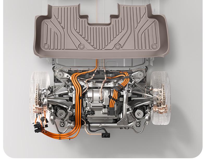 Ideal i6 Floor Mats: All-Weather TPE Trunk and Car-Specific Mats for 25 Models