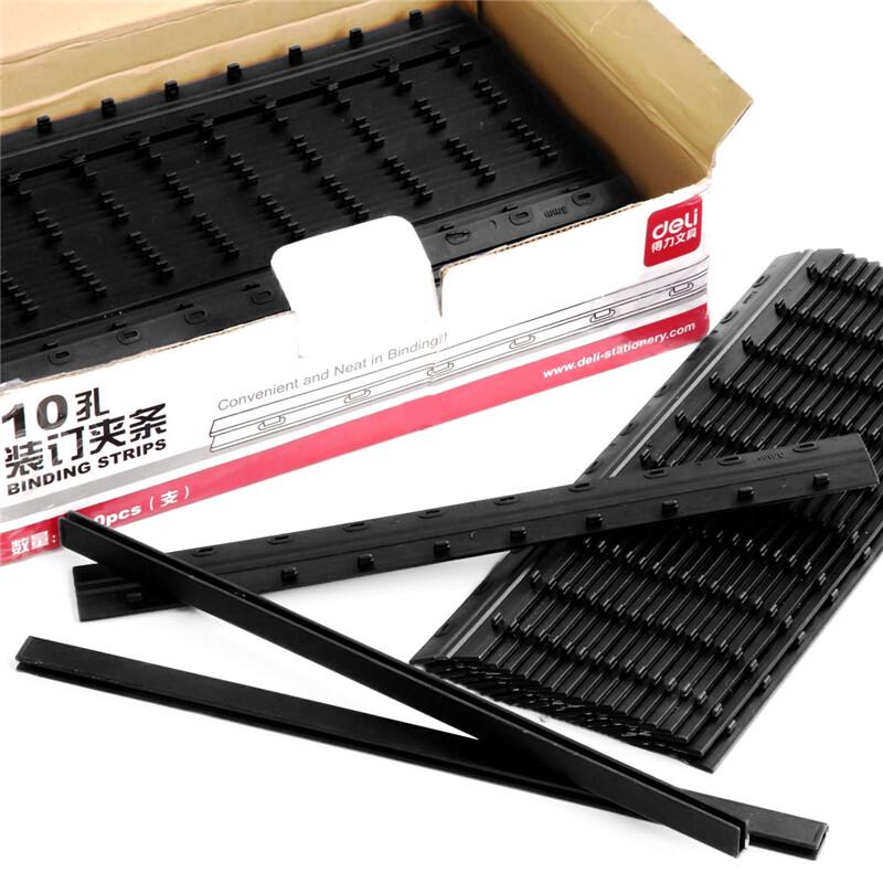 Deli 10-Hole Plastic Binding Combs