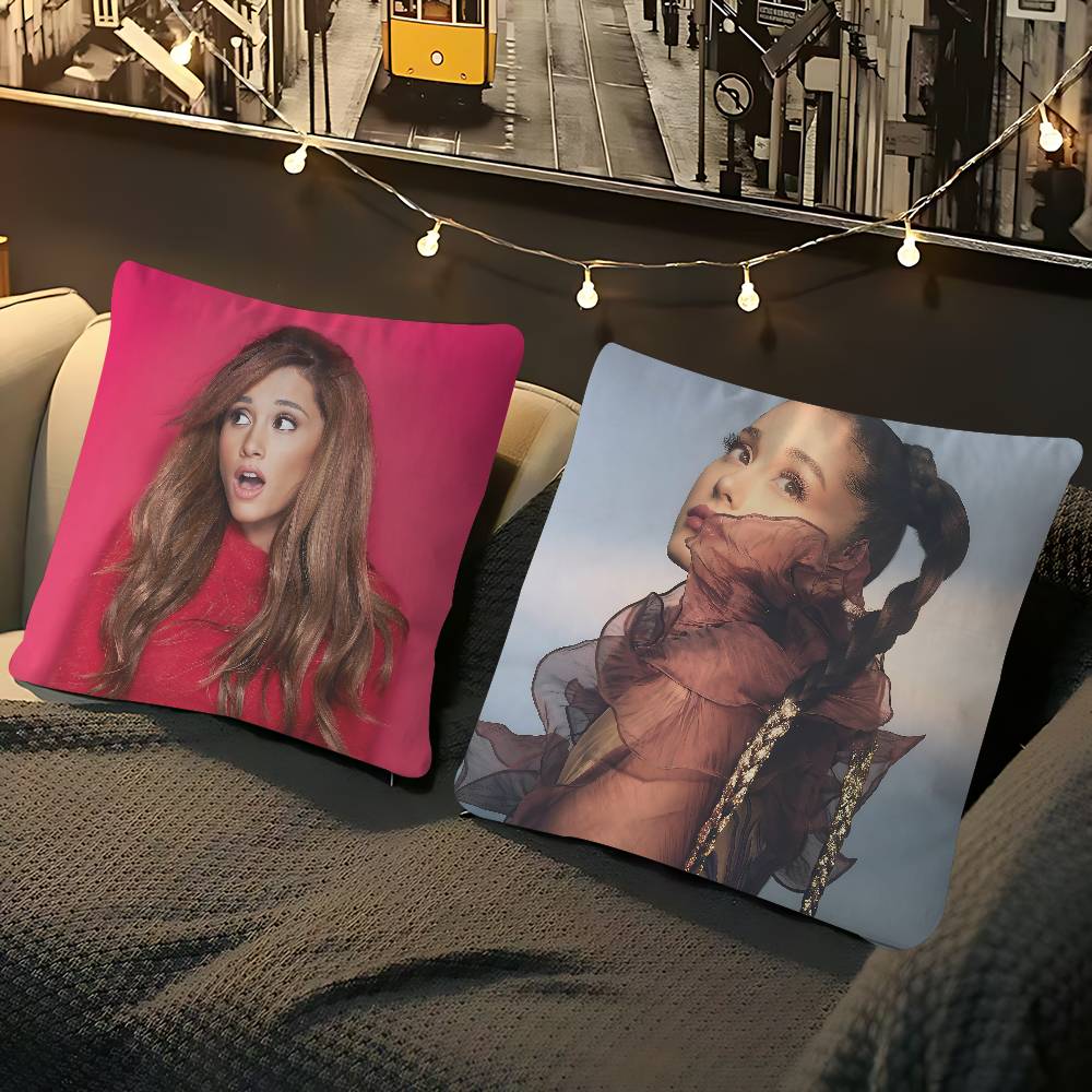 SingerS A-Ariana-G-Grande Pillow Case Removable Washable Cushion Cover – All-Season Soft Linen