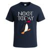New noot today pingu funny penguin graphic mens tshirt gift party novelty top
