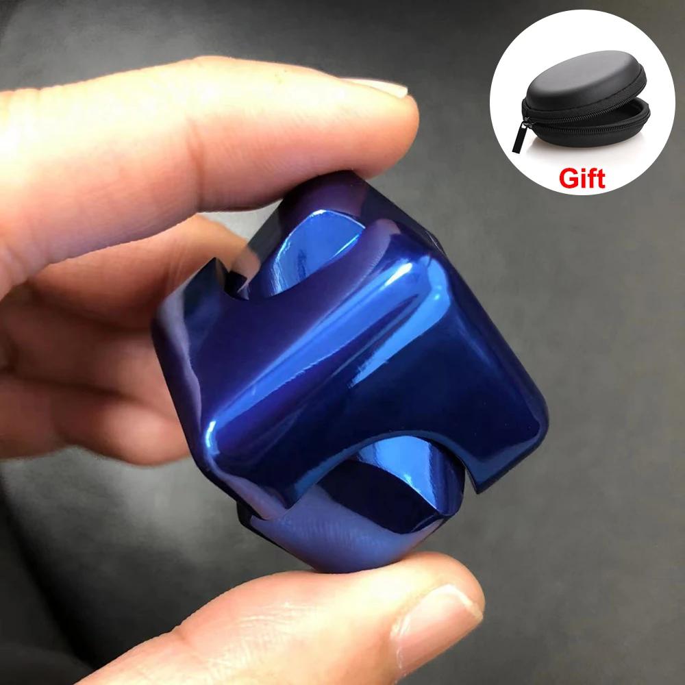 Metal Square Fidget Spinner Antistress Edc Fingertip Toys Stress Relief Hand Magnetic Spinning Top Anti-Anxiety Spiner Kids Toys