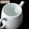 110ml Hand-painted Peach Blossom Teapot Handmade Tea Infuser Pot Tea Making Kettle With Ball Hole Flower Tea For Tea Ornaments