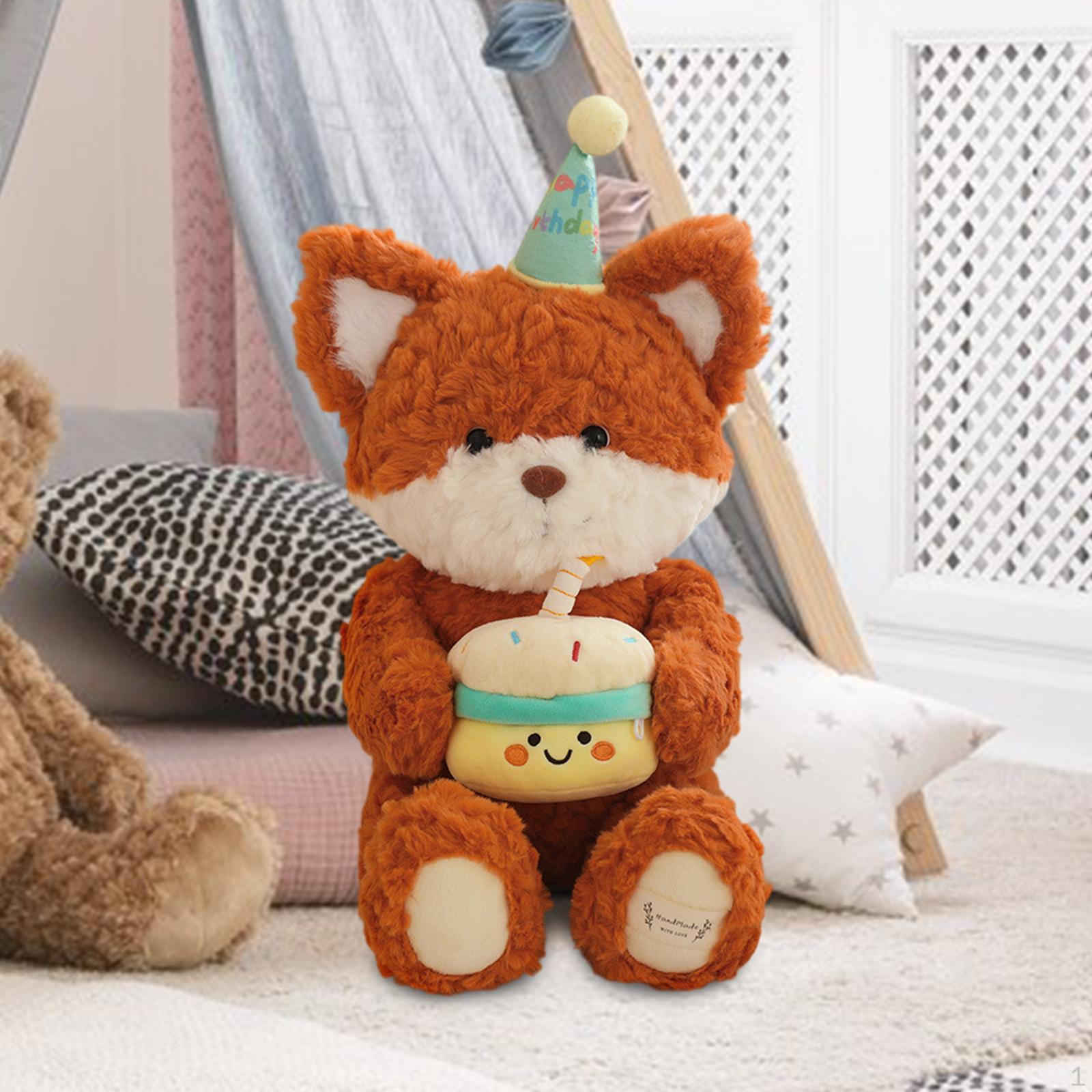 

Коллекционная плюшевая игрушка, мультяшная мягкая фигурка, кукла-животное для всех возрастов Fox