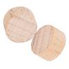 300pcs Unfinished Wood Discs 1cm Wooden Discs Wood Handmade DIY Wood Blanks  Coloring