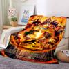 Jurassic World Flannel Blanket Throw Blanket Soft Warm Sofa Bed Camping Car home Decor Unique Christmas Gift C930169
