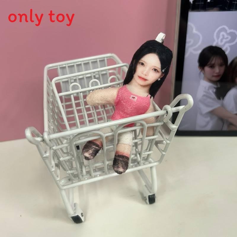 Rescene Abstract Mouse Plush Toy With Wire Frame For Creative Decor And Collecting