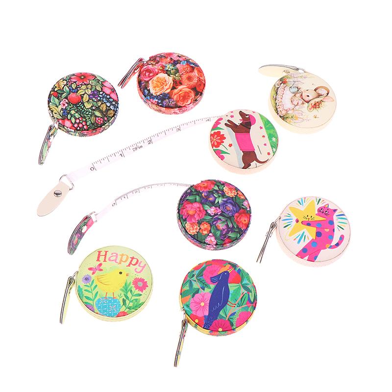 2M Mini Soft Ruler Double-Sided Ruler With Centimeters And Inches For Measuring Sewing Tape Clothing Clothin