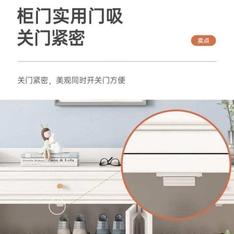 Living Room Furniture Household Shoe Cabinet High Capacity To Ground Storage Doorway Modern Simplicity Multifunctional Scarpiere