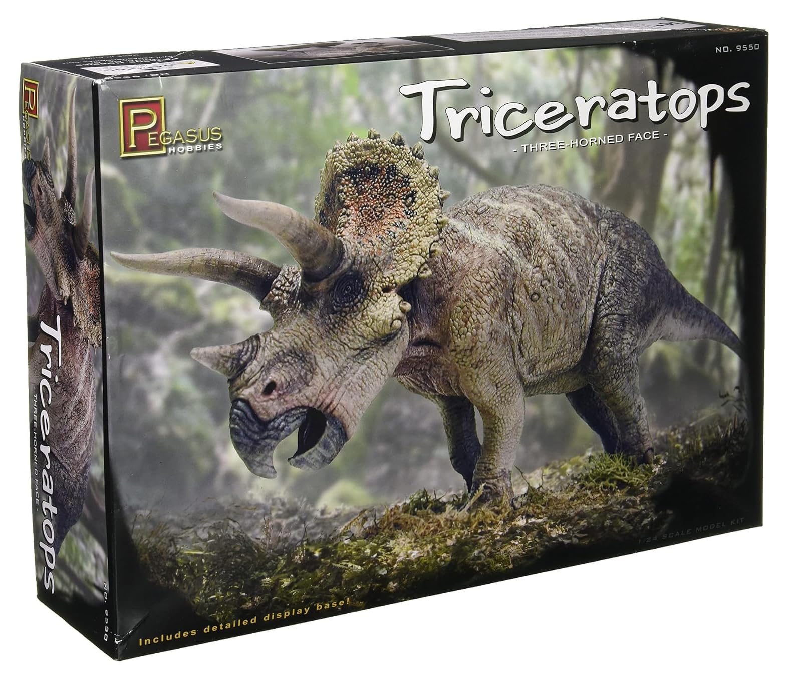 

Pegasus Hobby Platz Triceratops Plastic Model 1/24
