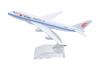 DYNASTIA TANG 16cm Air China B747 Model Samolotu ze Stopu Zabawka 1/400