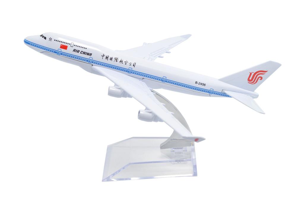 TANG DYNASTY 16cm Air China B747 Alloy Airplane Model Toy 1/400