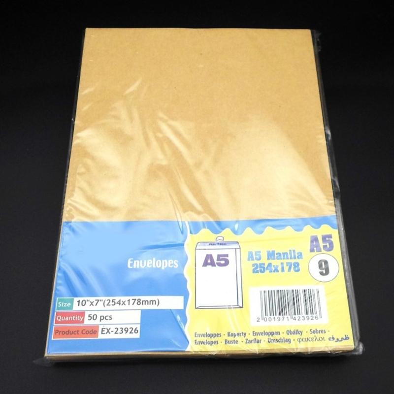 50Pcs Self Seal Envelopes No Window Envelopes File Envelopes For Documents File, Meeting Paper, Receipt, Picture, Photo