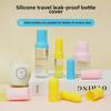 Nepropustný silikonový cestovní obal na lahvičky pro toaletní potřeby a kosmetiku