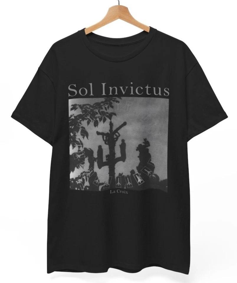 Sol Invictus La Croix T-shirt, Music Band Rock Punk Metal, Unisex tee L