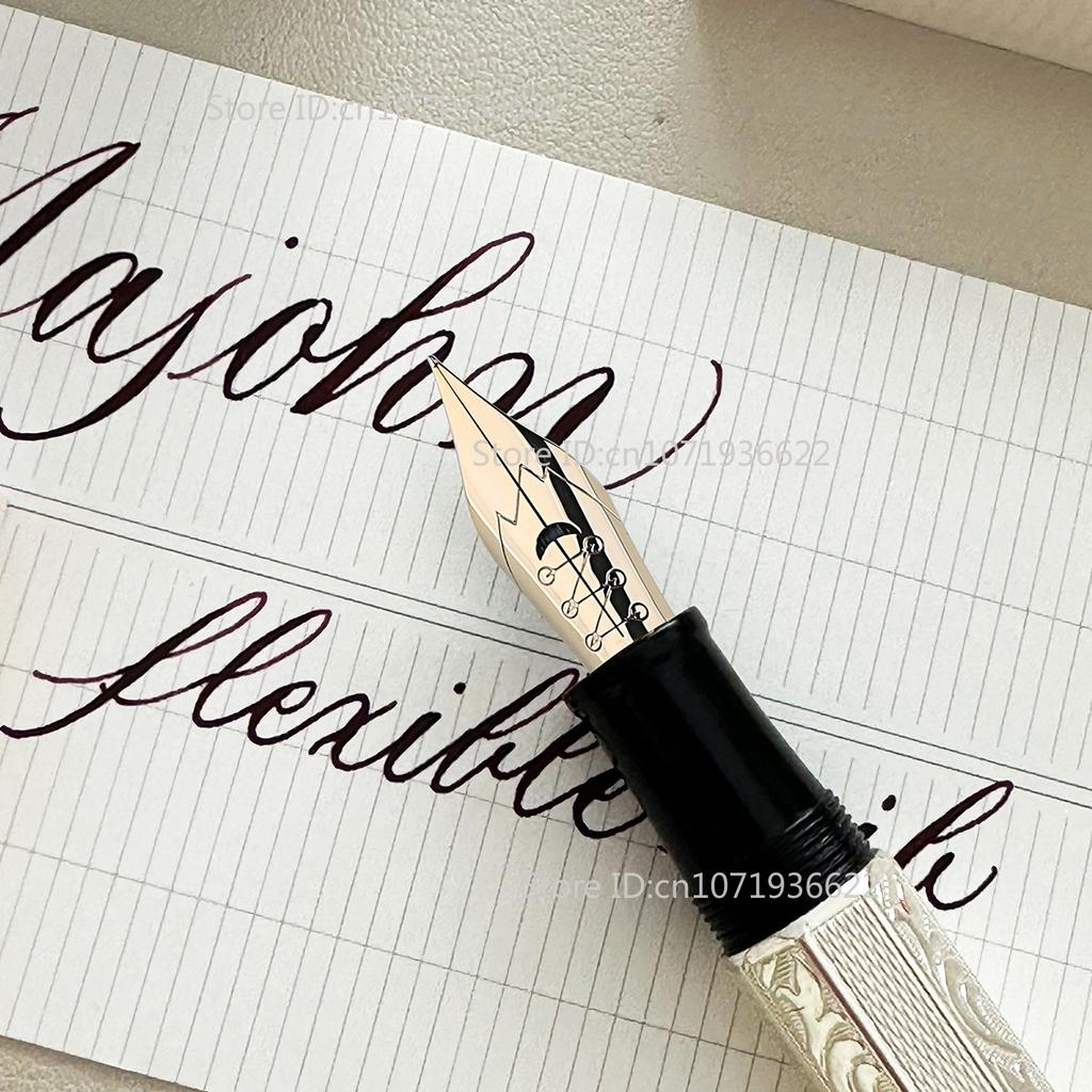Horká MAJOHN P139 P138 P136 Klasické plnicí pero s flexibilním hrotem Flexibilní hrot Pero Měkkost Flexare Obchodní Modifikace Psací pero ES ER