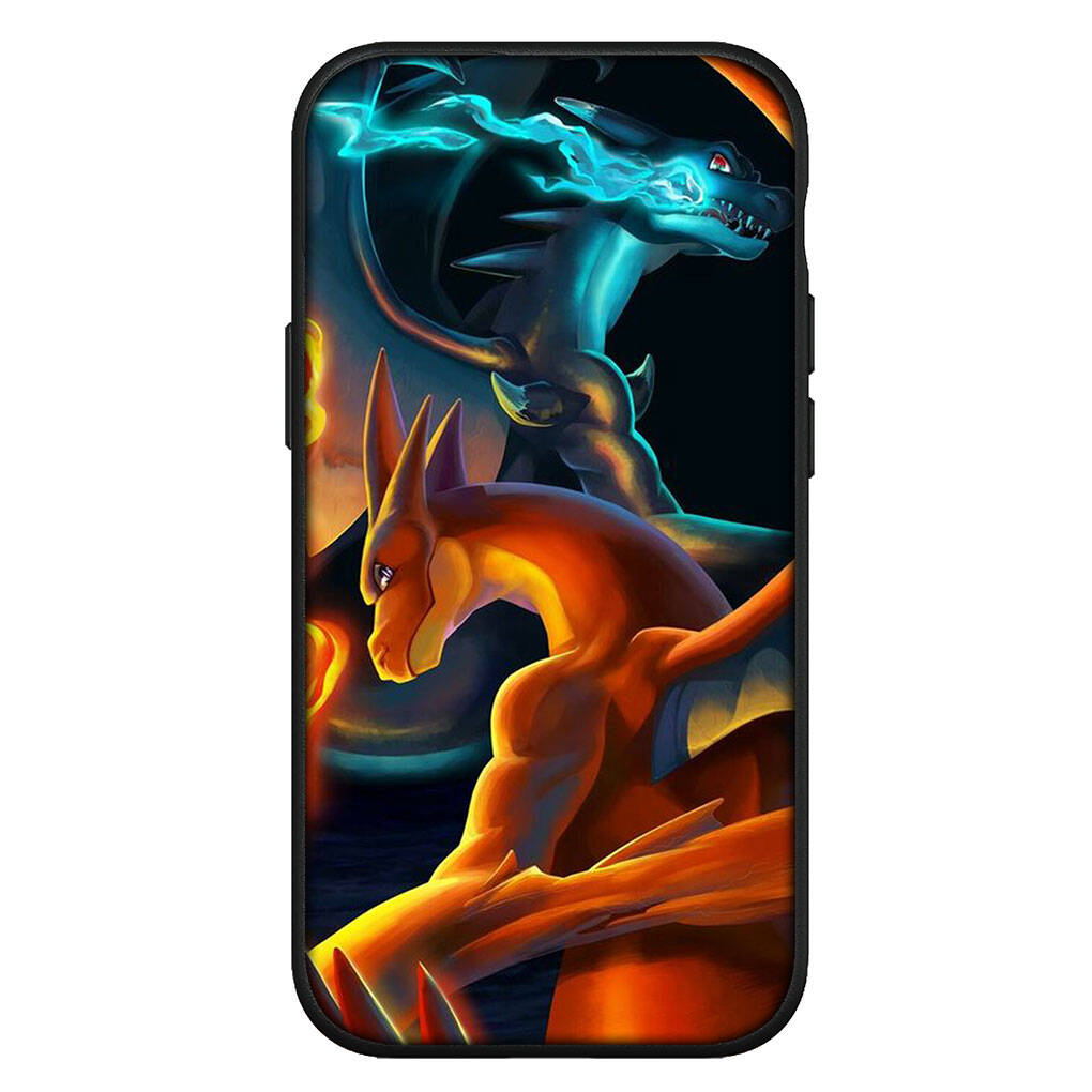 Cover for iPhone 17 16 15 Xiaomi Poco Redmi Note 14 13 12 11 Pro Max X 9 16e Samsung Galaxy S25 S24 S23 OPPO Huawei Cartoon Charmander Phone Case
