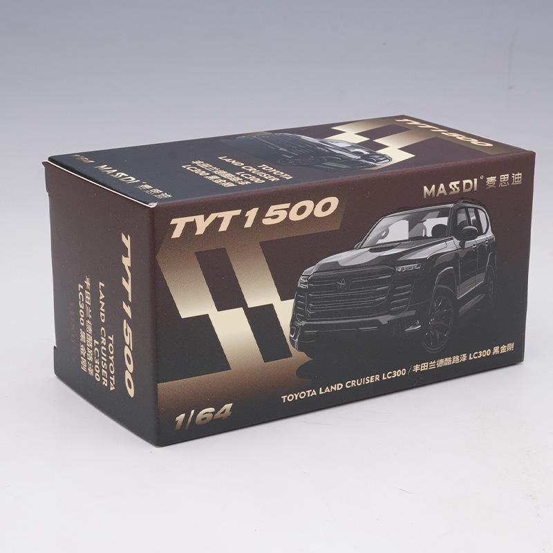 1/64 Toyota Land Cruiser LC300 Alloy Miniature Car Model Diecast Metal Scale Model Car Static Collection Children Toy Car Gift