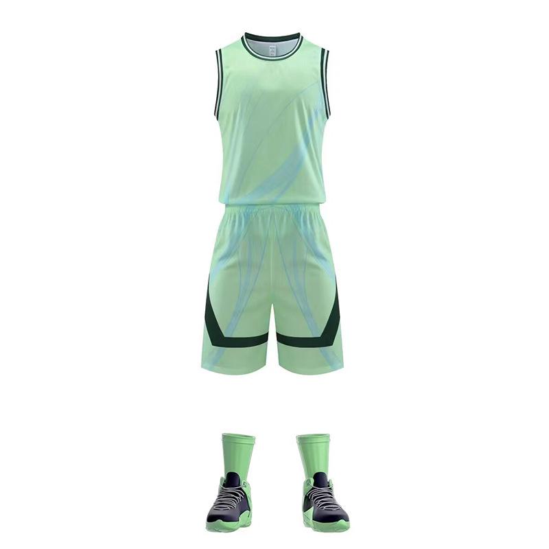 Men's Quick-Dry Breathable Basketball Team Uniform Set