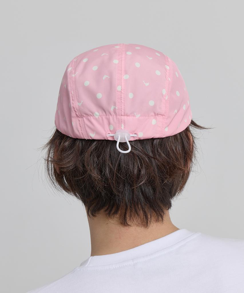 WAIKEI Dolphin Dot Duck Cap Pink