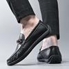 2021 Frühling Lederschuhe weiches Leder Herrenschuhe weiche Sohlen Herren Business Casual Schuhe Sommer Britische Mode Fußschuhe Doudou