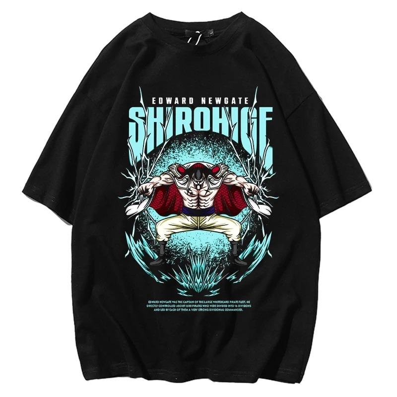 ONE PIECE Maglietta Yamato Figlia di Kaido Pirati Bestia Cotone Manica Corta T-shirt Unisex Stampa di Qualità Comoda per Uomini e Donne