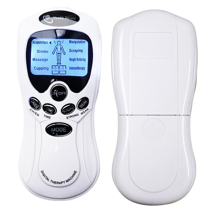 Durable And Safe Pulse Tens Acupuncture Electric Body Massage 8 Models Digital Therapy Machine 4Pads Electrical Muscle Stimulator Full Body Relax