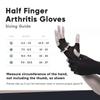 Copper Compression Arthritis Gloves  Best Copper Infused Fingerless Gloves Healing for Arthritis Pain Relief Carpal Tunnel Aches