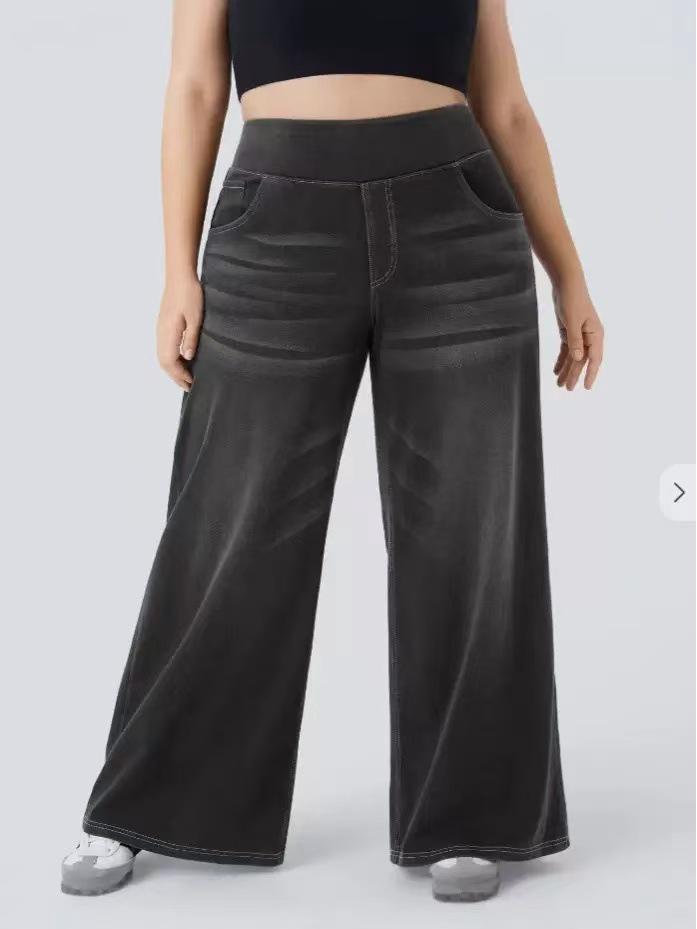 Women's Slimming Long Jeans - Popular European and American Style